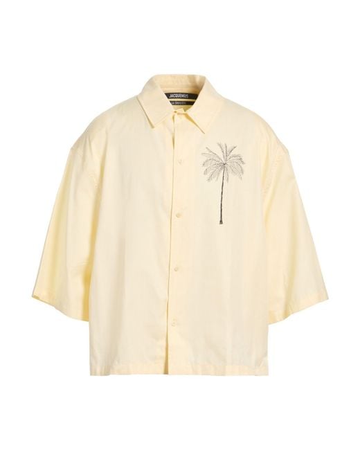 Jacquemus Natural Shirt Cotton for men