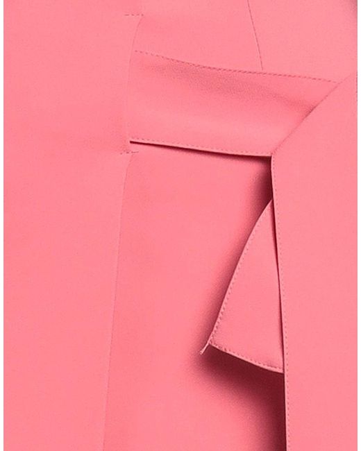 D.exterior Pink Pants Polyester, Elastane