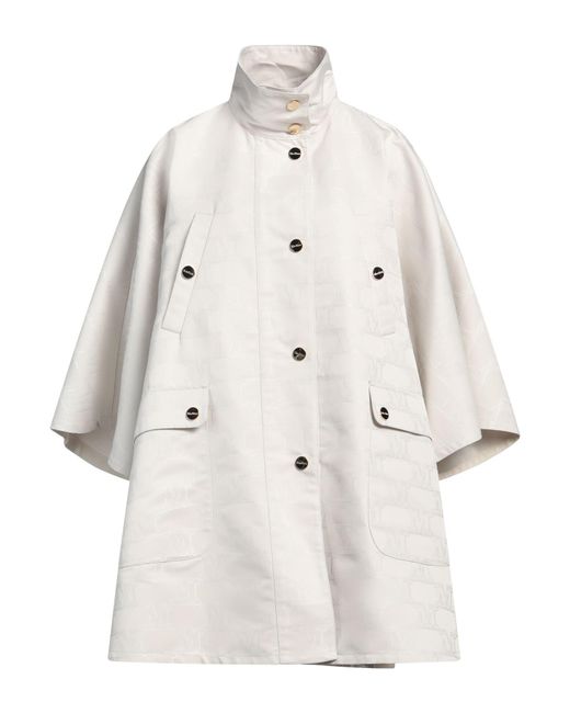 Max Mara White Cape Polyester