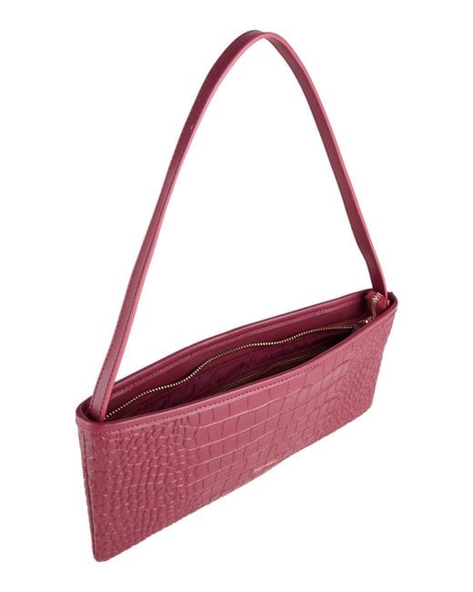 Rocco Barocco Purple Handbag Textile Fibers