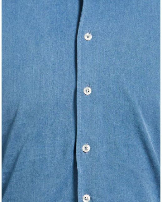 Aurélien Blue Shirt for men