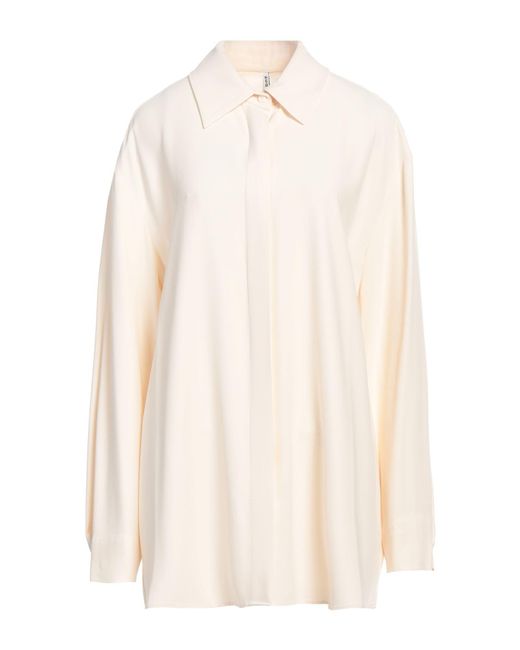 Liviana Conti White Ivory Shirt Viscose, Acetate