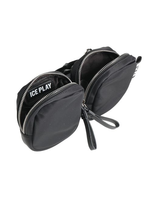 Ice Play Black Belt Bags