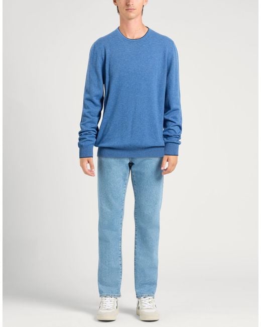 Gran Sasso Blue Jumper for men