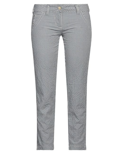 Jacob Cohen Gray Pants Cotton, Elastane