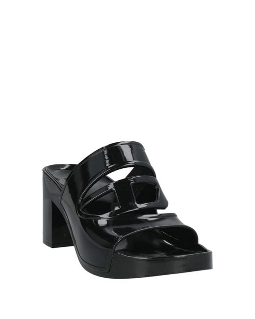 DIESEL Black Sandals