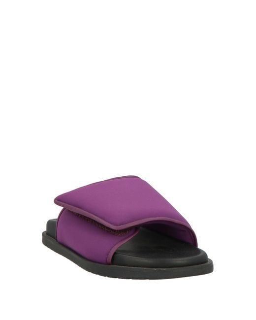 COPENHAGEN Purple Sandals