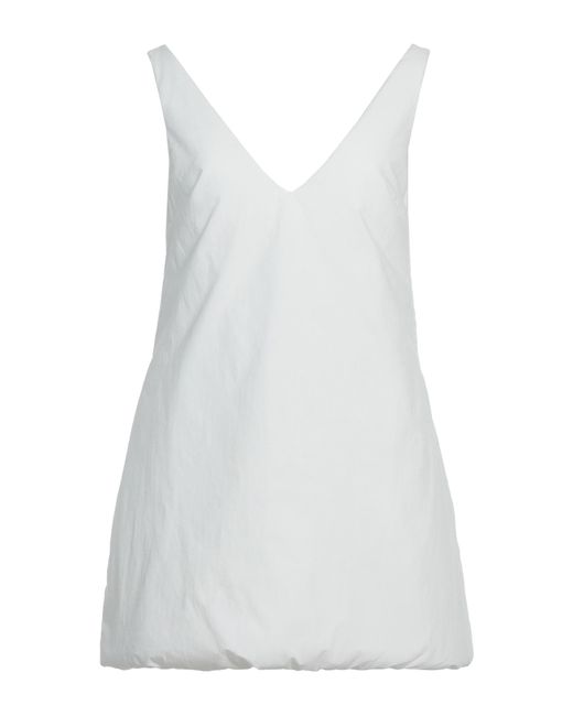 Khaite White Mini Dress