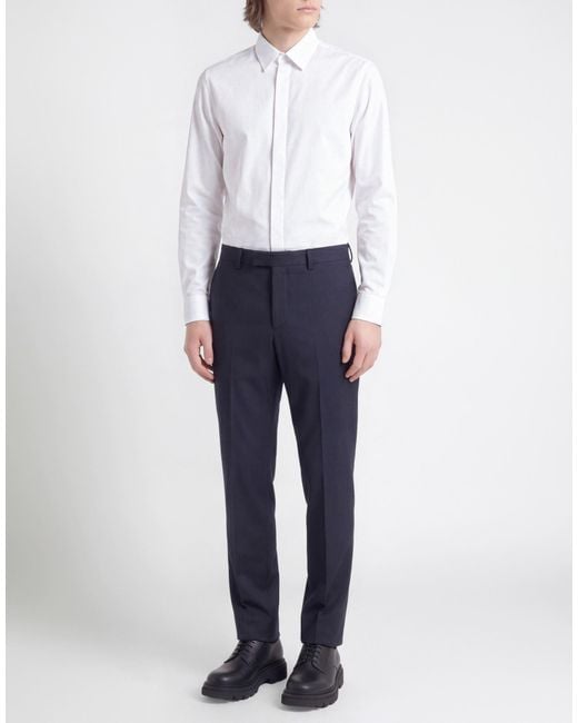 Lardini Blue Midnight Pants Wool for men