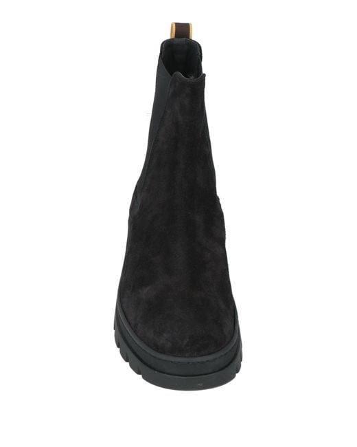 Moorer Black Ankle Boots for men