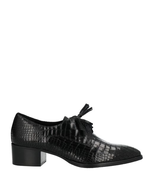 Pertini Lace-up Shoes in Black | Lyst