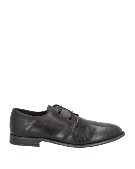 Alexander Hotto Gray Lace-up Shoes for men