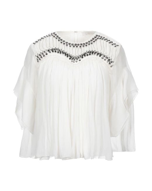 Chloé White Blouse