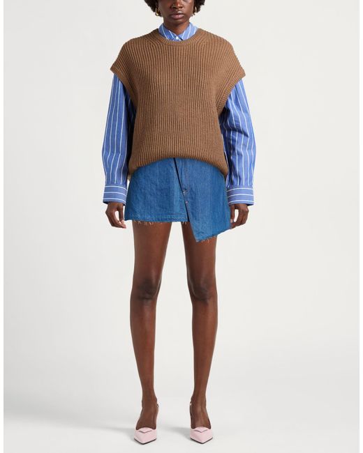 Department 5 Blue Denim Skirt