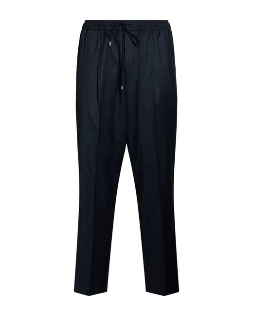 Briglia 1949 Blue Pants Viscose, Polyamide, Elastane for men