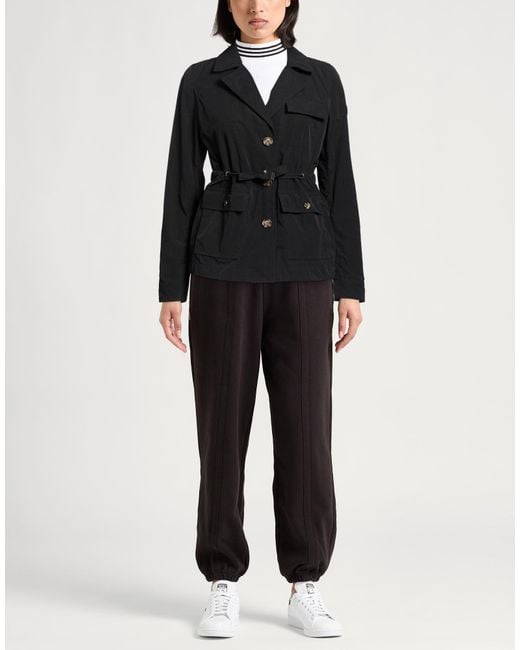 Colmar Black Jacket Polyester, Cotton, Polyamide