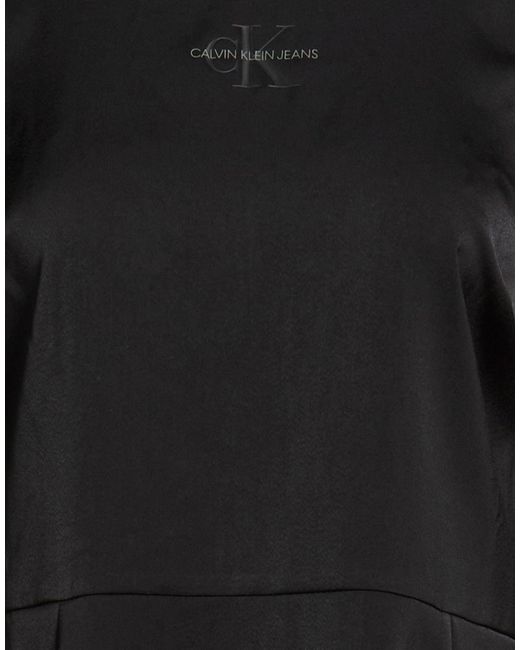 Calvin Klein Black Mini Dress Polyester