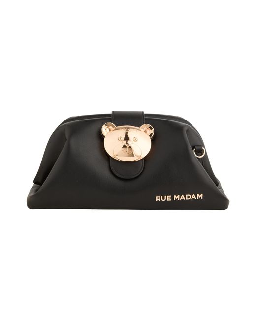 Rue Madam Black Handbag Polyurethane