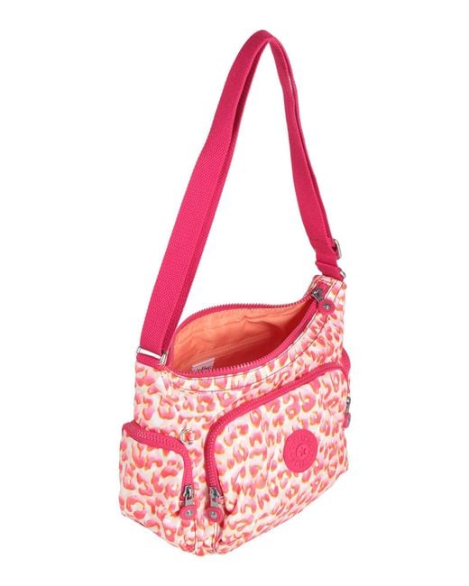 Kipling Pink Shoulder Bag Polyester