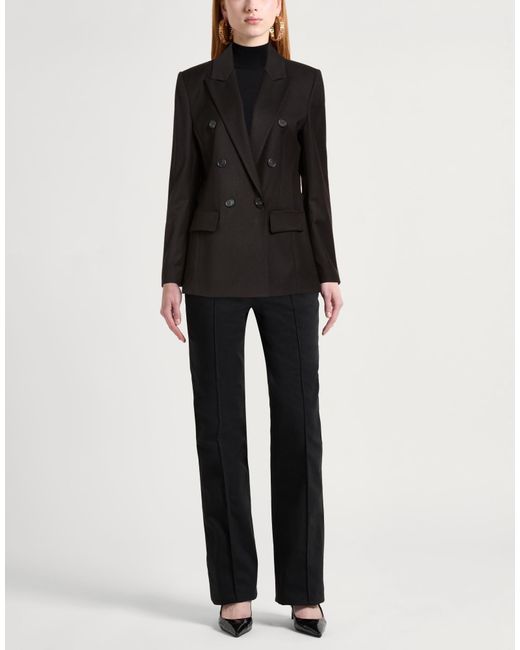 Carla G Black Blazer Polyester, Viscose, Elastane