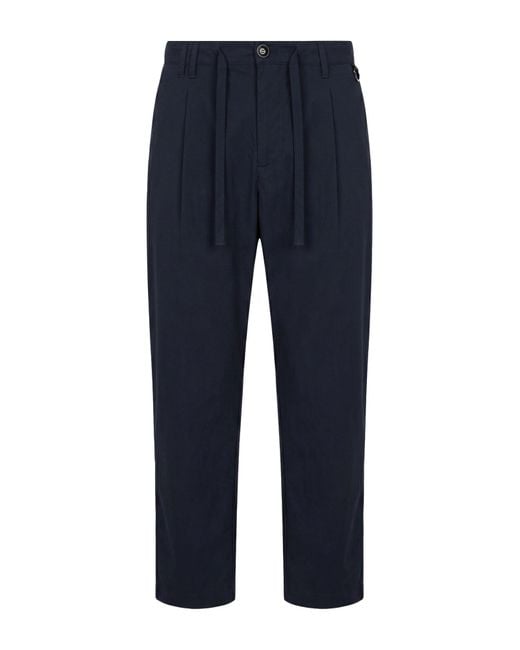 Officina 36 Blue Trouser for men