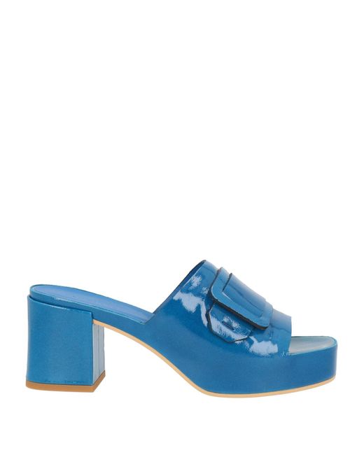 Roberto Del Carlo Blue Sandals