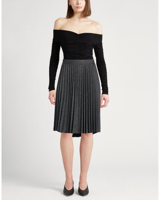 Vince Gray Midi Skirt