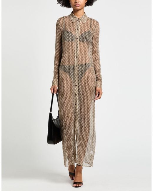 MARINE SERRE White Maxi Dresses