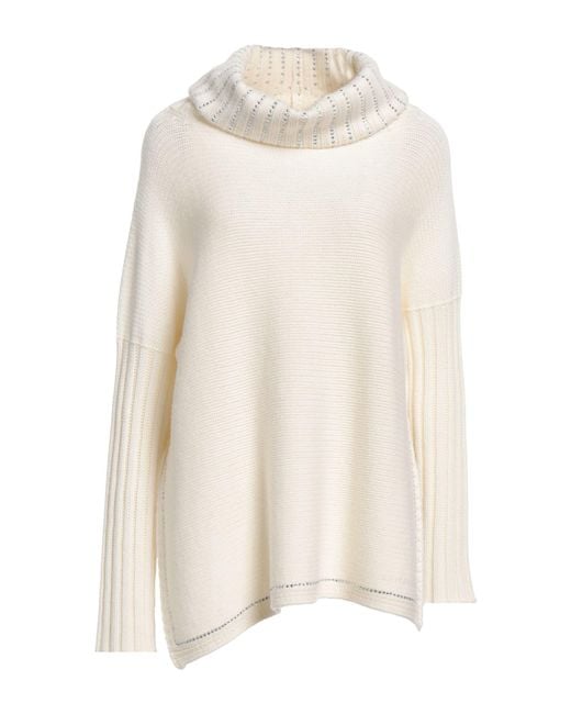 ERMANNO FIRENZE White Turtleneck