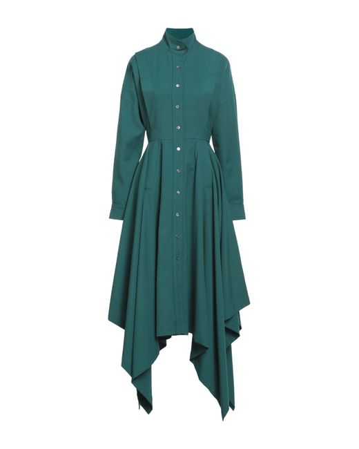 KENZO Green Midi Dress