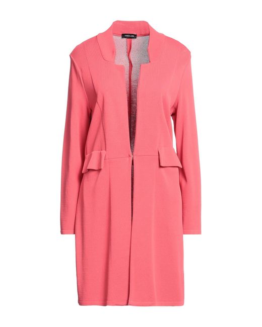 Anneclaire Pink Overcoat & Trench Coat