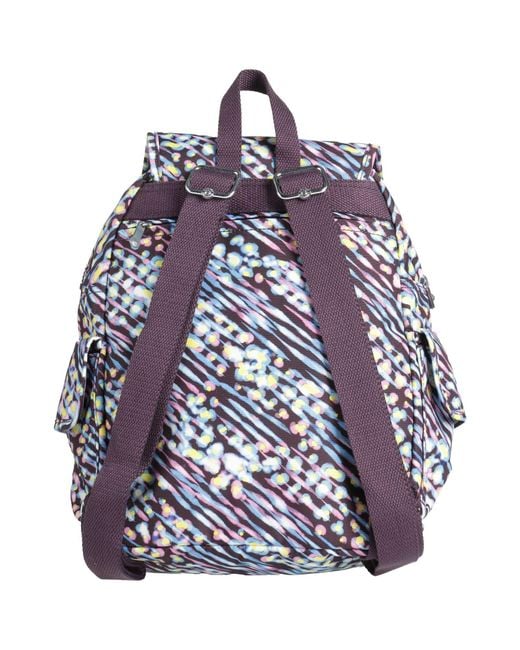 Kipling Blue Dark Backpack Polyester