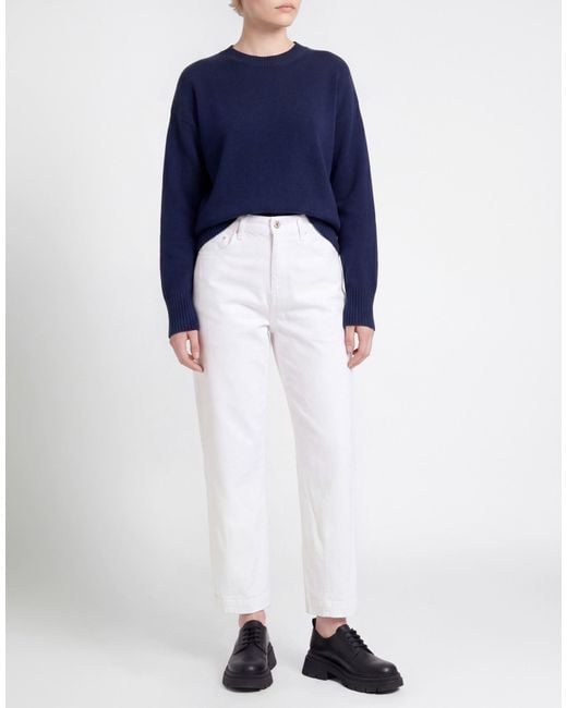 Eleventy White Jeans