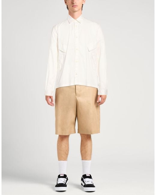 C P Company White Shirt Cotton for men