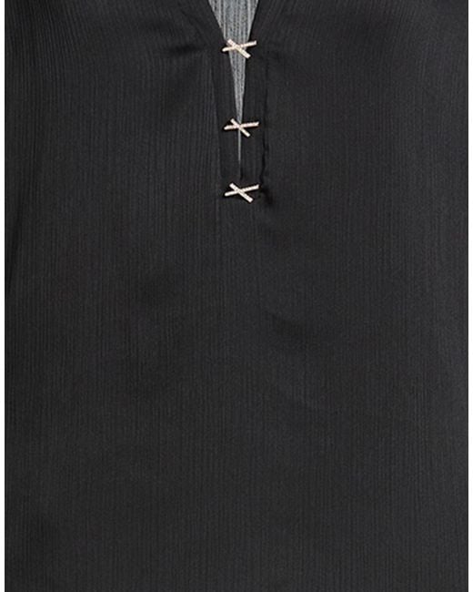 Genny Black Top Polyester