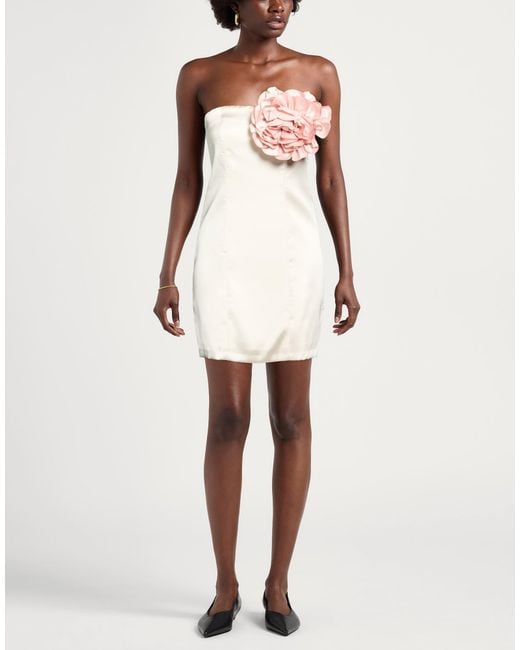 ViCOLO White Mini Dress Polyester