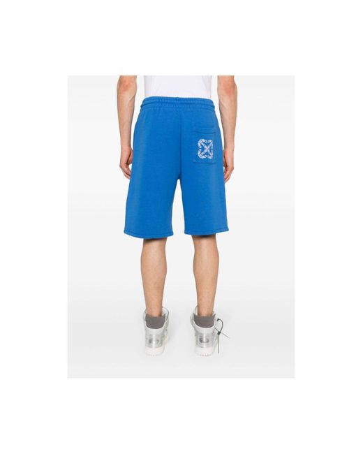 Off-White c/o Virgil Abloh Shorts & Bermudashorts in Blue für Herren