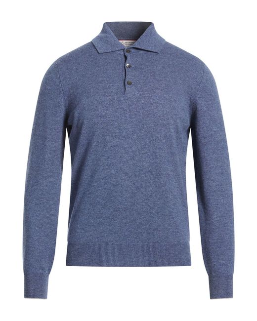 Pullover Brunello Cucinelli de hombre de color Blue