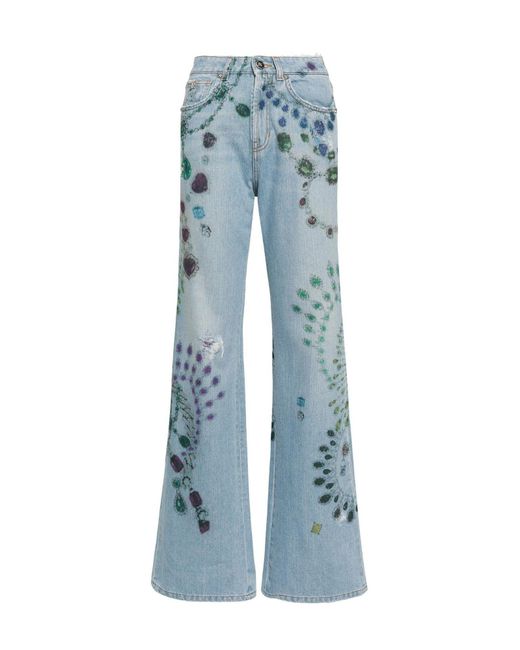Pantalon en jean John Richmond en coloris Blue