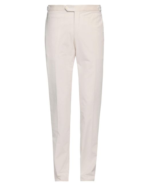 Pantalon Isaia pour homme en coloris White