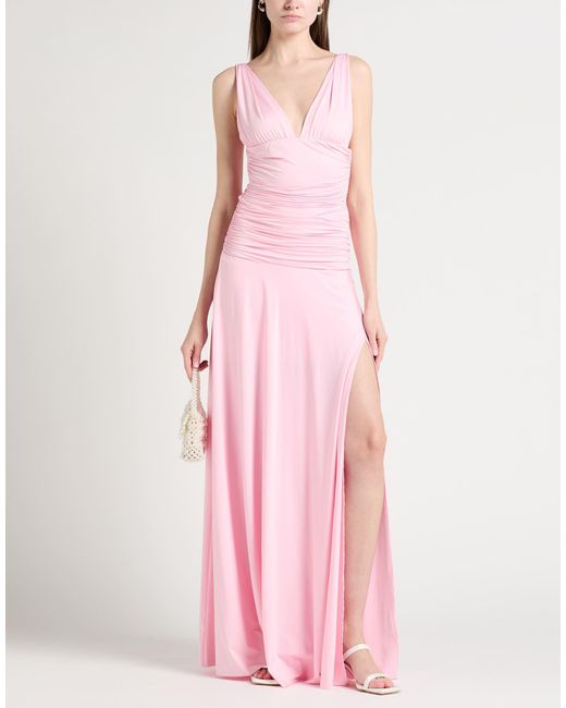 Aniye By Pink Maxi Dress Polyester, Elastane
