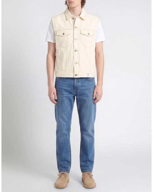 Guess Natural Denim Outerwear for men