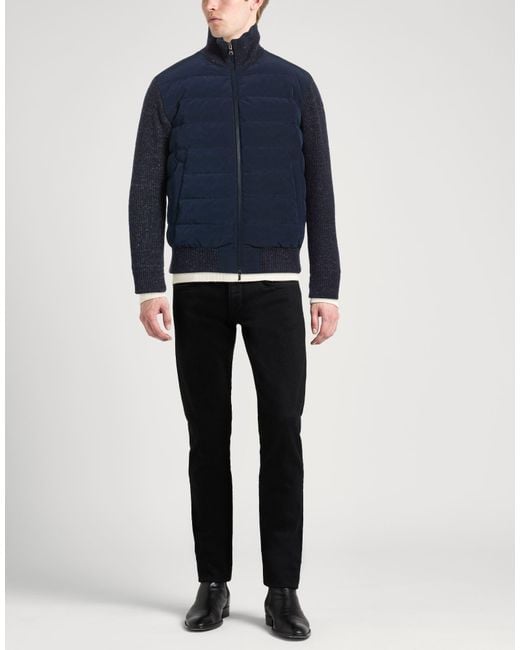 Paul & Shark Blue Puffer Polyester, Nylon, Virgin Wool for men
