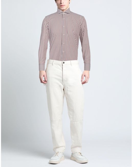 Camisa Alessandro Gherardi de hombre de color Purple