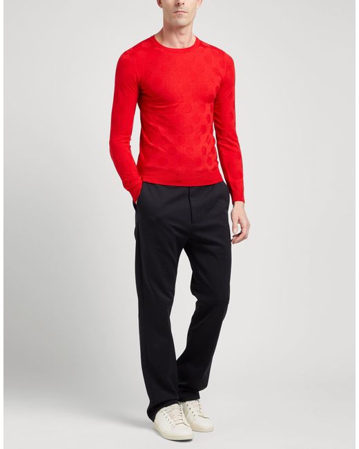 Daniele Alessandrini Red Jumper for men