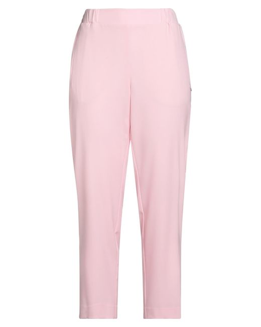 Ottod'Ame Pink Pants Polyester, Viscose, Elastane