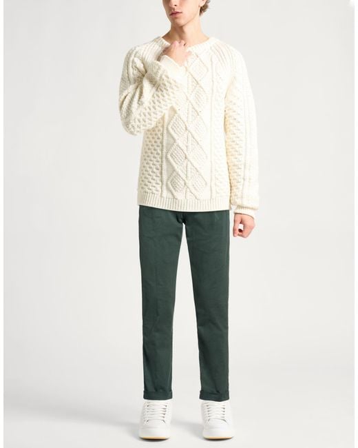 Berwich Green Pants Cotton, Elastane for men