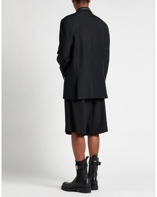 Versace Jeans Couture Black Blazer Polyester for men