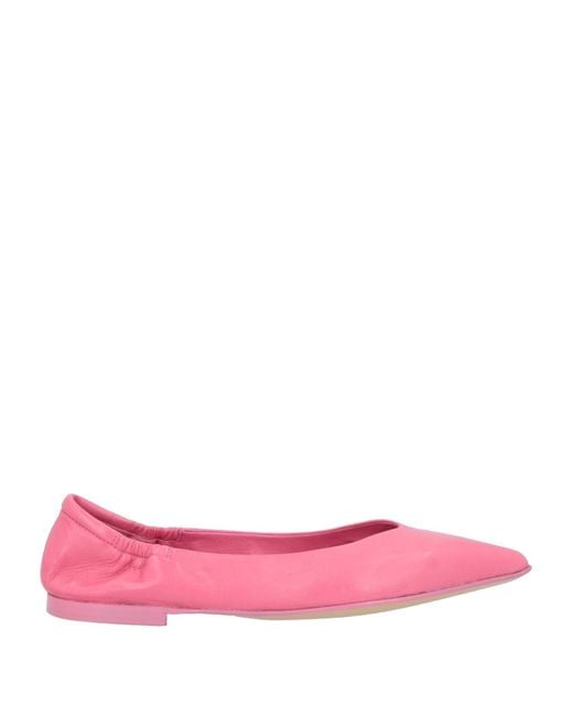 Pomme D'or Pink Ballet Flats