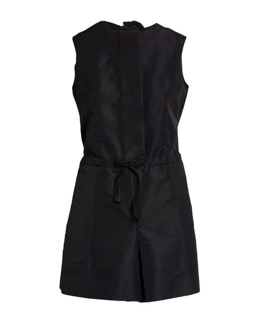 Patou Black Playsuit Polyester